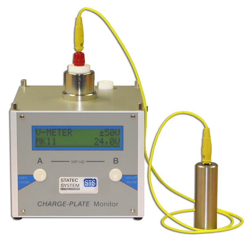 ESD Charge Plate Monitor Electrofieldmeter Contact Voltmeter Periodic Checking Ionizers Test Equipme